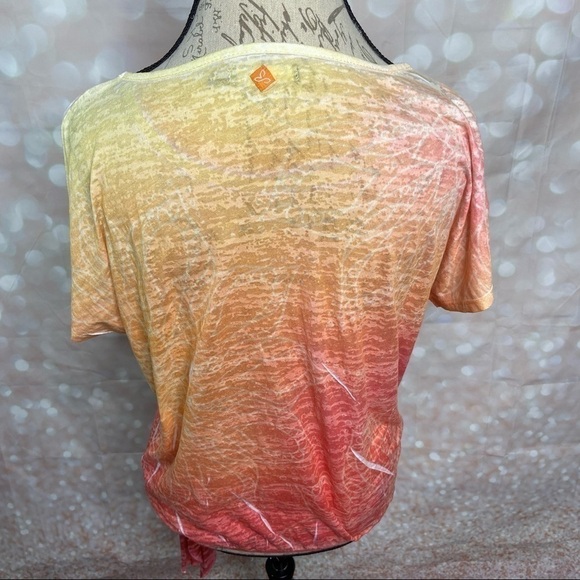 PRANA - Burnout Top With Tie Detail Medium - Picture 7 of 7